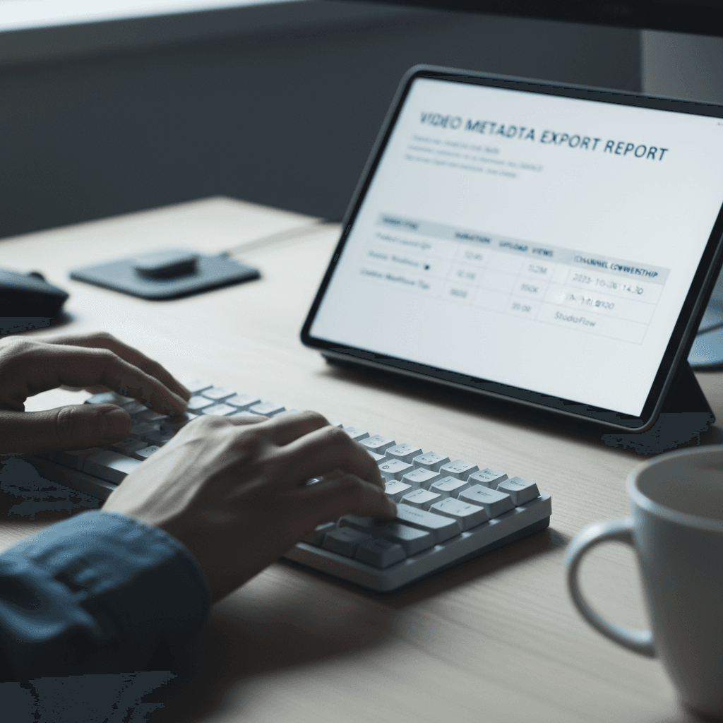 Exportación de datos