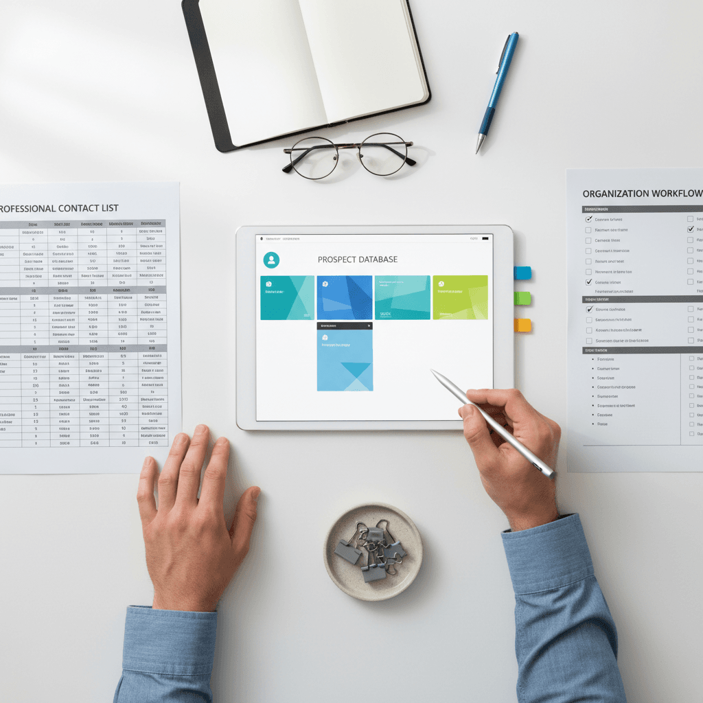 Base de datos de prospectos profesionales