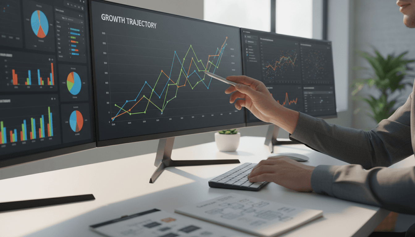 Equipo analizando datos de prospectos calificados